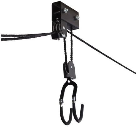 RAD Sportz Kayak Storage Hoist - Overhead Pulley System with 125lb Capacity for Canoes, Bikes, Ladders, and More - for up to 12-Foot Ceilings