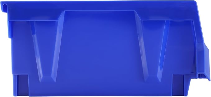 VEVOR Plastic Storage Bins 12 Pack (11 x 5 x 5-Inch), Hanging Stackable Storage Organizer Bins, Heavy Duty Stacking Containers for Closet, Garage, Office, Home, Pantry or Small Parts Organization