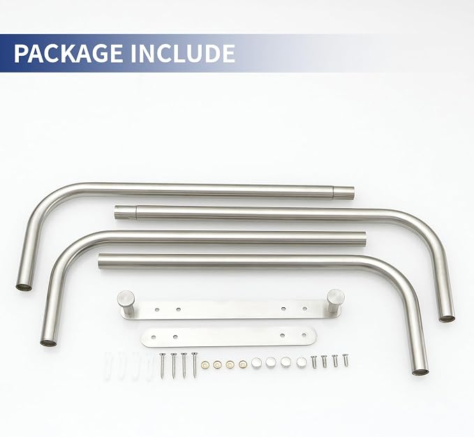 BWE Brushed Nickel Towel Racks for Bathroom Wall Mounted for Rolled Towels | Bathroom Towel Rack Storage Stainless Steel Vertical Towel Holder Bathroom Organizer Space Saving for Bedrooms Hotels
