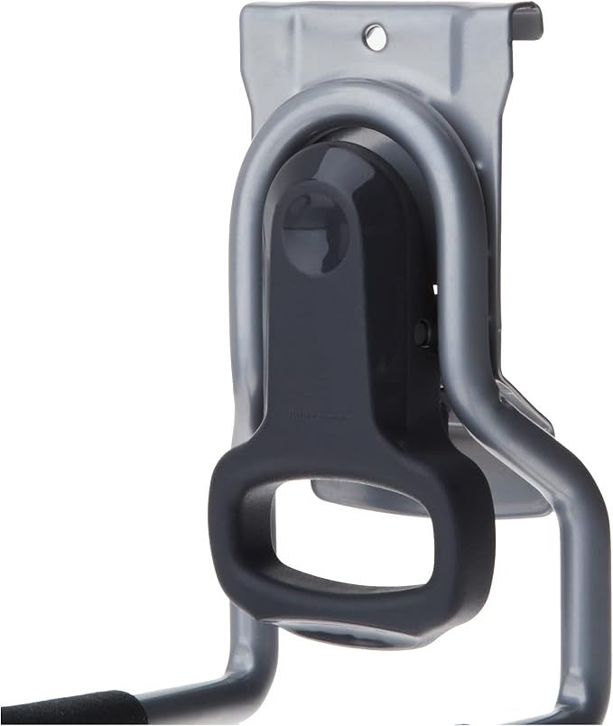 Rubbermaid Garage Fasttrack Power Tool Holder Satin Nickel Wall Mounted Storage System Holds up to 50 pounds for Home/Garage/Tool Organization (Pack of 6)
