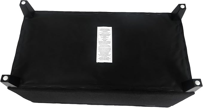 Storage Ottoman Bench, Tufted Fabric Upholstered End of Bed Bench with Safety Hinge Wooden Legs, for Entryway Bedroom (Cotton and Linen Black, 33.3")