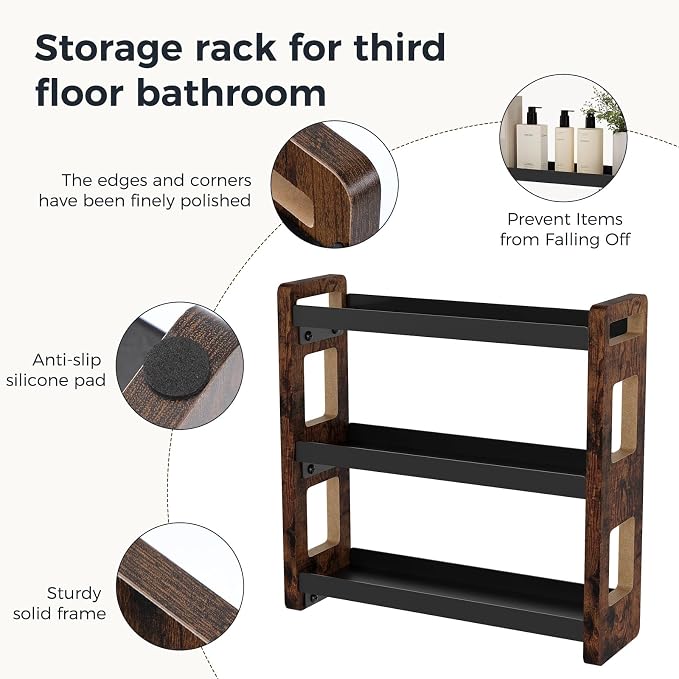 Bathroom Counter Organizer, Vanity Organizer, Perfume Organizer | Bathroom Organizers and Storage, Bathroom Sink Shelf, Countertop Organizer, Makeup Organizer, Cologne Stand