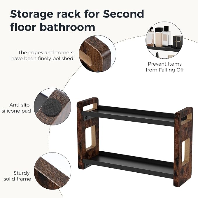 Bathroom Counter Organizer, Vanity Organizer, Perfume Organizer | Bathroom Organizers and Storage, Bathroom Sink Shelf, Countertop Organizer, Makeup Organizer, Cologne Stand