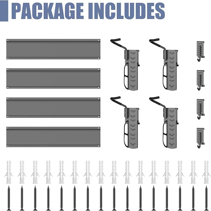 WALMANN Wall Mounted Swivel Bike Rack