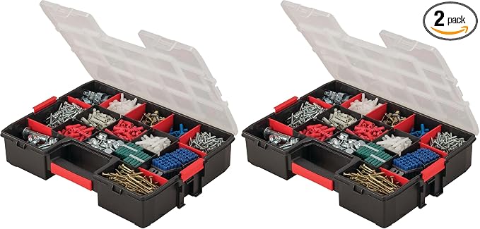 CRAFTSMAN Large Storage Organizer, 15 Compartments (CMST14027) (Pack of 2)