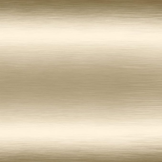 Taozun Golden Towel Bar - Self Adhesive Towel Holder + 2 Packs Hooks, 16-in | Brushed Brass Finish, SUS304 Stainless Steel, Rustproof, No Drilling, Ideal for Bathroom, Kitchen, RV
