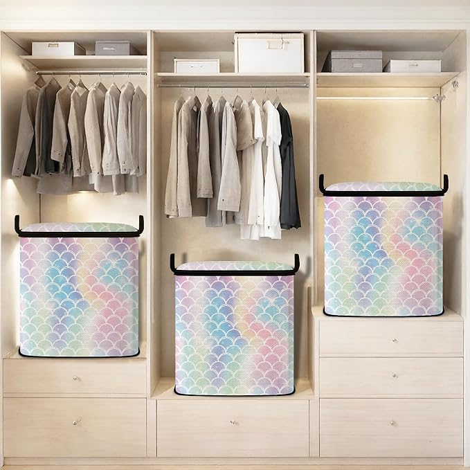 2pcs blanket storage bag for under bed,closet organizers 95L | clothing sweater sheet bedding comforter duvet quilt pillow toy storage bags with lids,dorm room essentials for containers