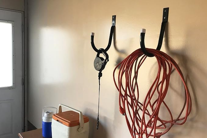Shepherd Hardware 8093E Incredibly Heavy Duty Steel Garage Storage/Medium Utility Hooks, 2 Pack