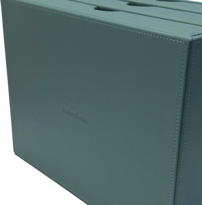 UnionBasic Document Organizer, 3-Drawer File Cabinet Document Storage Box, Office Desktop Filing Organizer, Dark Ivy