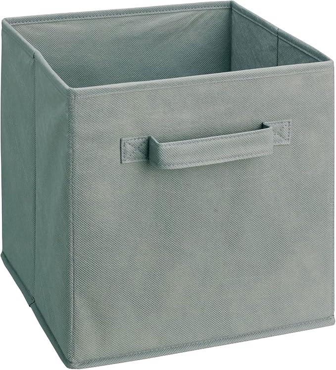 ClosetMaid 18657 Cubeicals Fabric Drawer, Gray, 2-Pack