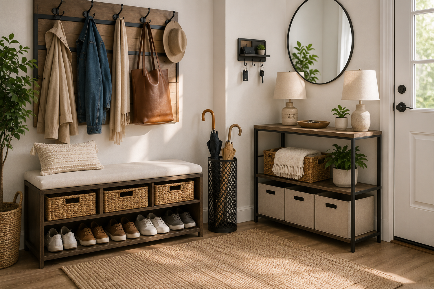 Entryway Organization