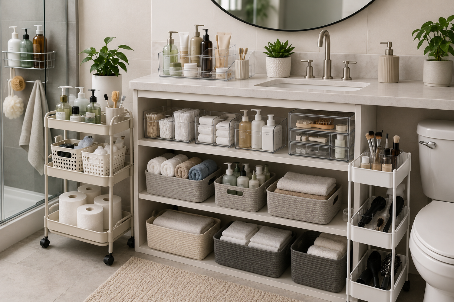 Bathroom Organization