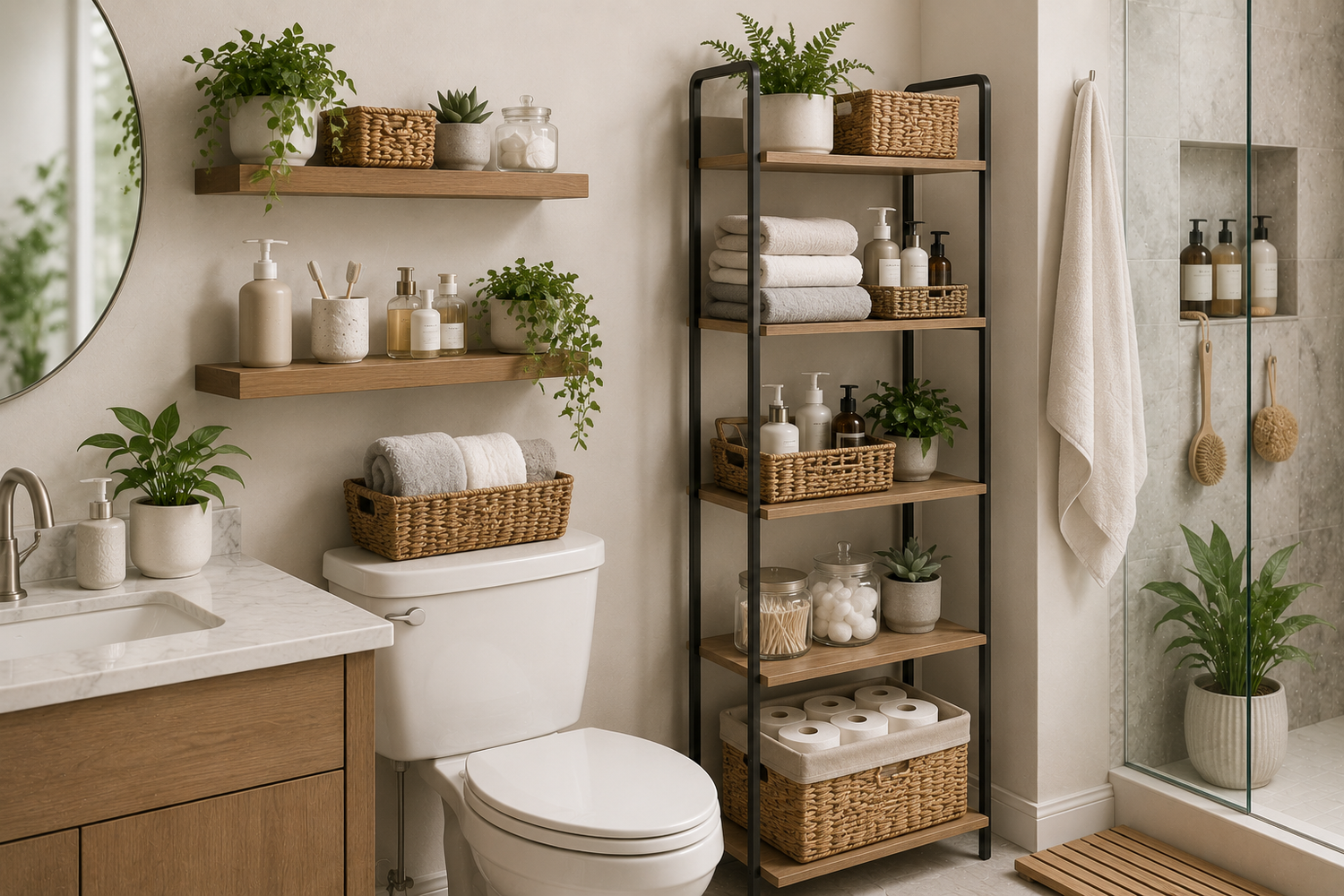 Bathroom Shelves
