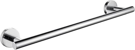 Nolimas Polished Chrome Bath Hand Towel Bar Single Bars Towel Rack Rod Classic Wall Mounted Stainless Steel Toilet Kitchen Bathroom Towel Bar Towel Shelf Single Layer,12inch