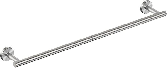 FORIOUS Towel Bar 18" Towel Racks for Bathroom Wall Mounted Brushed Nickel | Total Length 20 Inch, Rustproof, Stainless Steel Towel Holder, Wall Mounted for Bathroom Bedroom, Heavy Duty, Space Saving