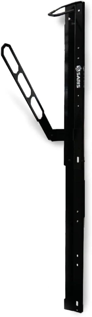Saris Bike Trac Industrial Strength Vertical Bike Rack, Space Saving Bike Storage, Wheel Track, Full Length Tray, Perfect for Garage, Bike Hanger