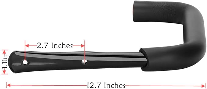 6 Pack Heavy Duty Garage Storage Hooks, 12.7 Inch Wall Mounted Utility Hanger & Organizer to Hanging Ladder, Canoe Paddleboard, Surfboard, Skiboard, Hose, Folding Chairs, Bike and Garden Tools