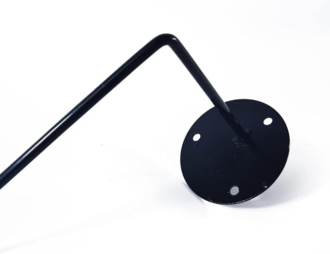 TIHOOD 3PCS Helmet Hanger Helmet Holder Rack Wall Mounted Hook for Coats, Hats, Caps, Motorcycle Accessories(Black)