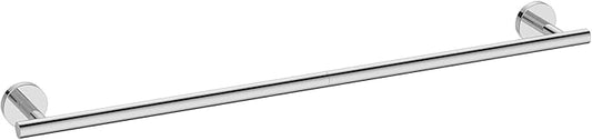 USHOWER Polished Chrome Bath Towel Bar, 30-Inch Towel Racks for Bathroom | Thicken SUS304 Stainless Steel Towel Rod, Towel Holder Wall-Mounted, Modern Home Decor (Total Length 32-Inch)