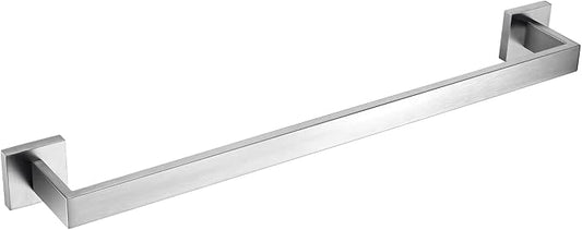 BANOLUX Towel Rack, 22 Inch Single Towel Bars for Bathroom, Towel Racks for Bathroom Wall Mounted SUS304 Hand Towel Holder Organize Heavy Duty, Brushed Nickel Towel Bar (Total Length 23.6-Inch)