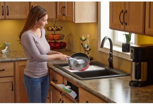Rev-A-Shelf 14" Tip-Out Plastic Sink Trays for Kitchen and Bathroom Base Cabinet, Pull Out Vanity Shelf Home Organizer, White, 6572-14-11-52