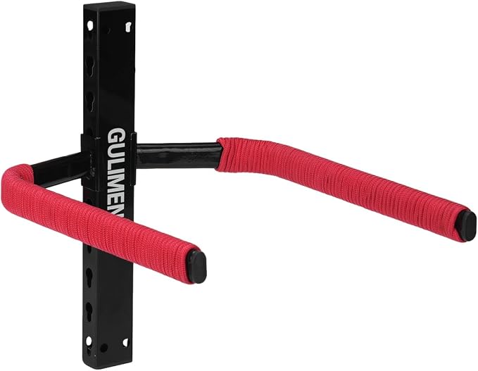 Wall Mount Bike Rack – Horizontal Indoor Bicycle Storage | with Flexible Arms – Holds 1 Bike – Safe & Secure Hanger for Road, Mountain, Gravel, Hybrid – For Garage, Apartment, Shed