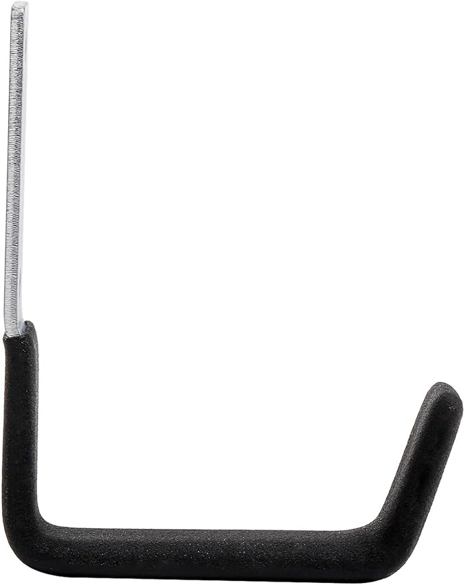 Frcctre 8 Pack Heavy Duty Garage Hooks, Steel Garage Storage Utility Hooks Wall Mount J Utility Hooks for Hanging Heavy Duty Ladder, Bikes, Shed Tools, Ropes, Hoses, Shovel