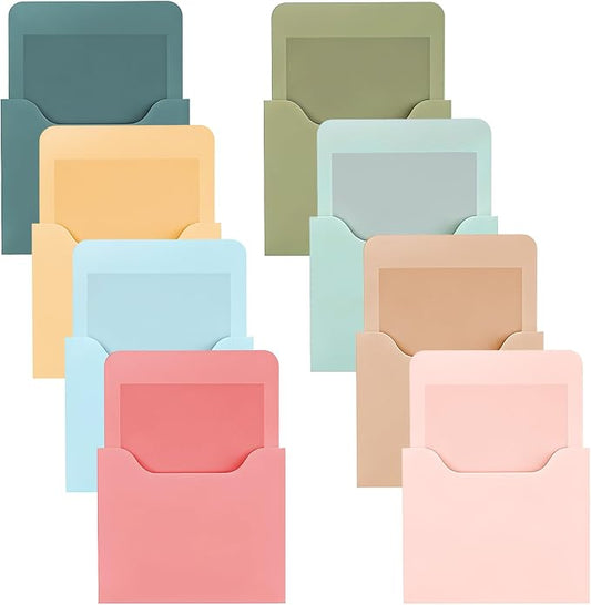 Gilprop 8 Pack Magnetic File Folder Holder for Whiteboard Classroom Storage | 5"x7"x1.2" Hanging Magnetic Wall File Organizer, Refrigerator Magazine Holder, for Mail Letters Paper Desk Office