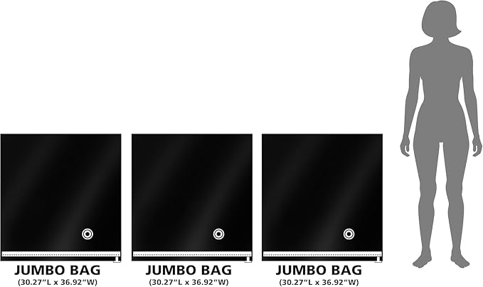Shrink-Pak Vacuum Seal Storage Bags for Clothing, Travel, Bedding | Tear & Water Resistant, Dual-Valve Space Saver Compression Bags, Pump Included - Jumbo (30x36 Inch), 3-Pack
