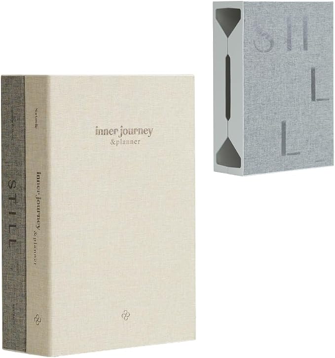 Book Shape Decorative Cable Management Box - Expandable Cable Organizer Box with Magnetic Closure for Home & Office (Inner Still, Standard)
