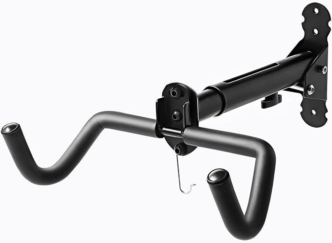 Gootus Bike Wall Mount Hanger - Horizontal Bicycle Indoor Storage Rack | Cycling Wall Mounted Holder Hook - Hang Your Road, Mountain or Hybrid Bikes in Garage or Home