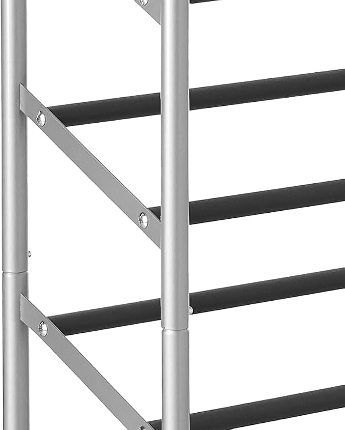 Whitmor 8 Tier Shoe Tower - 40 Pair - with Non-Slip Racks