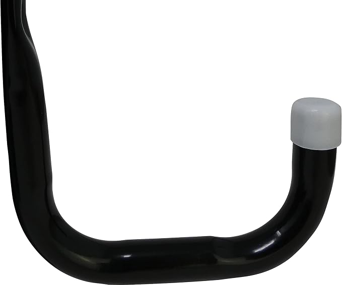 Shepherd Hardware 8089E Heavy Duty Steel 5-Inch Garage Storage Utility Hooks, 4 Pack, Black