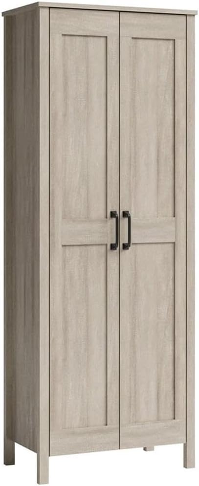 Sauder Miscellaneous Storage, Two-Door Storage Cabinet, in Spring Maple Finish
