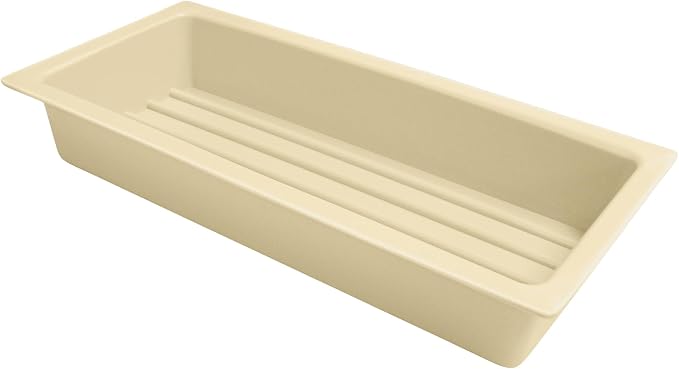 Rev-A-Shelf Dual Shelf Under Sink Organizer for Kitchen and Bathroom Cabinets, 36" Sink Base Vanity Storage, Inside Door Mount, Maple Wood, 4SBSU-18