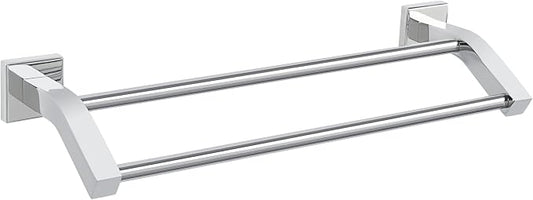 Alise Double Towel Bar, 16" Towel Racks for Bathroom, Polished Chrome | Quick Drying Bathroom Towel Holder, SUS304 Stainless Steel Towel Hanger Wall Mount