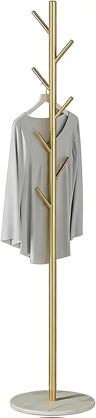 Coat rack freestanding Coat tree Marble base metal coat rack jacket coat bag perchero heavy duty coat rack Available for hall office entryway Gold coat rack