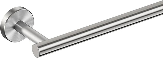 FORIOUS Towel Bar 21" Towel Racks for Bathroom Wall Mounted Brushed Nickel | Total Length 23 Inch, Rustproof, Stainless Steel Towel Holder, Wall Mounted for Bathroom Bedroom, Heavy Duty, Space Saving