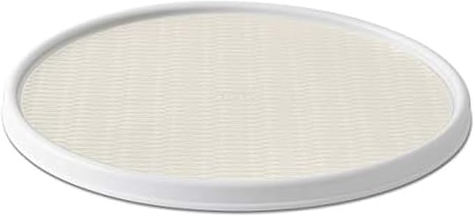 Copco Non-Skid Pantry Cabinet Lazy Susan Turntable, 18-Inch, Charcoal/Light Gray