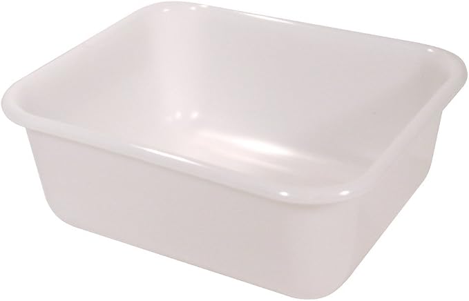 Rubbermaid Commercial Products Food Storage Box, 2.75 Gallon Capacity, White, for Restaurant/Kitchen/Cafeteria