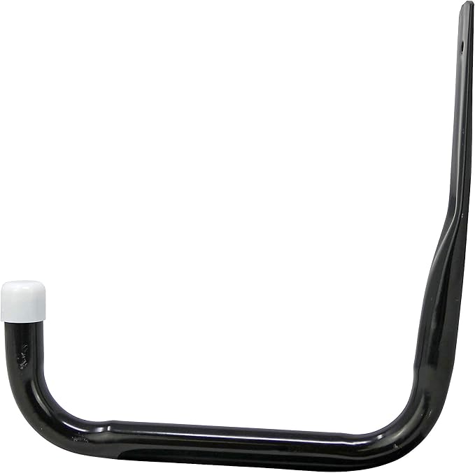 Shepherd Hardware 8090E Heavy Duty Steel Garage Storage/Large Utility Hooks, 4 Pack,Black