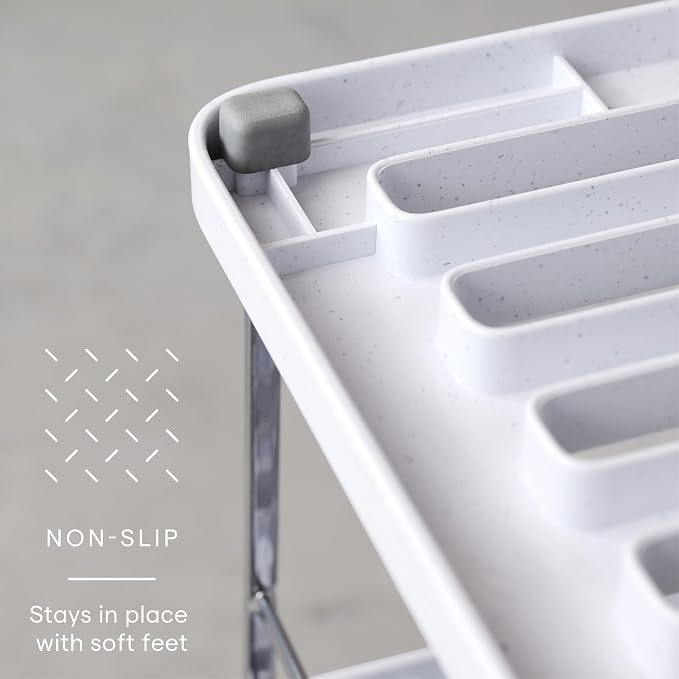 YouCopia UpSpace Cabinet Box Organizer Small, Adjustable Foil Wrap Shelf