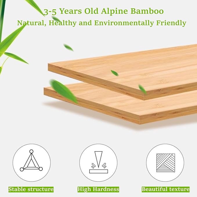 5 Tier Foldable Shoe Rack, Bamboo Vertical Shoe Organizer Tall for Multifunctional Narrow Shoe Shelf for Entryway, Closet, Corner, Bedroom, Hallway(Brown)