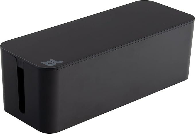 Bluelounge CableBox Cable and Cord Management System,Black