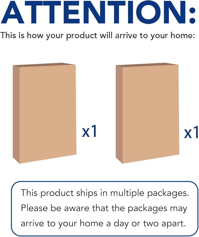 FLEXIMOUNTS 3x6 Overhead Garage Ceiling Storage Rack, 2 Pack, White | 450lbs Weight Capacity, 22"-40" Adjustable Organization System, Heavy-Duty Metal Ceiling Racks, Classic Series