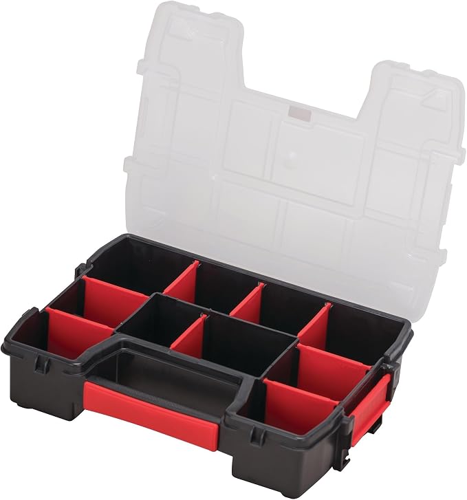 CRAFTSMAN 10-Compartment Small Tool Storage Organizer, Plastic (CMST14021)