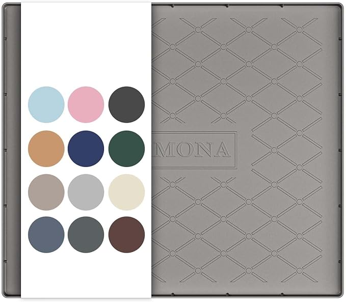 URMONA 22" x 22" Waterproof Silicone Mat in Multiple Sizes & Colors, Under Sink Mat for Kitchen & Bathroom, Pet Food Pad for Dogs & Cats, Kitchen Cabinet Liner, Multi-Purpose for Storage(Beige)