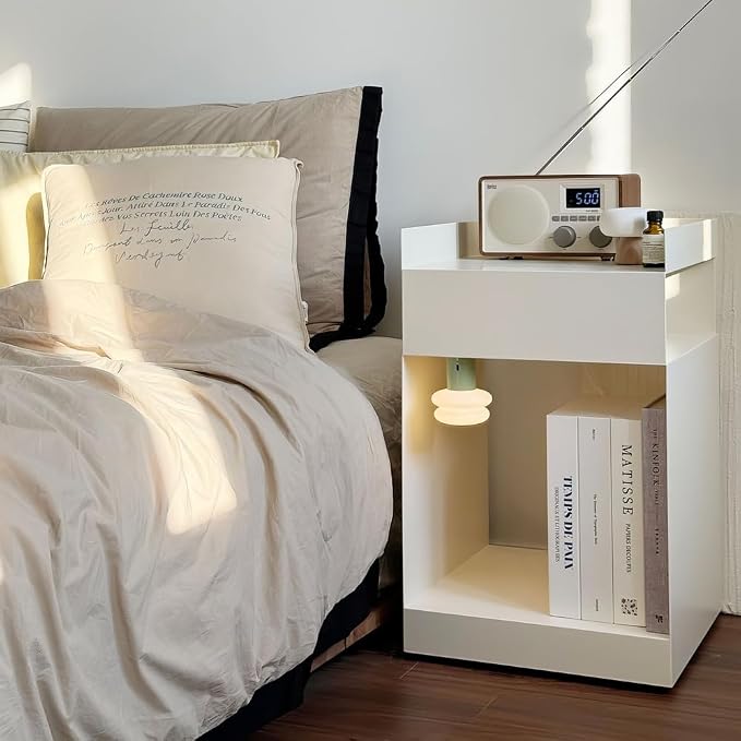 Book Shape Decorative Cable Management Box - Expandable Cable Organizer Box with Magnetic Closure for Home & Office (Libert Paris, Standard)