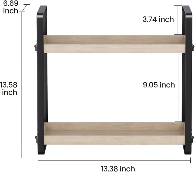 HNRLOY Bathroom Counter Organizer, Bathroom Counter Shelf, Makeup Organizer | Bathroom Countertop Organizer, Bathroom Sink Organizer, Perfume Organizer, Vanity Shelf, Bathroom Organization and Storage