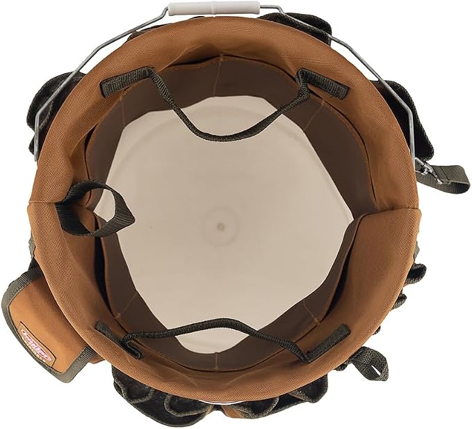 Bucket Boss The Bucketeer Bucket Tool Organizer in Brown, 10030